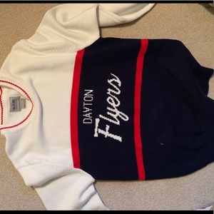 Hilflint Dayton Flyers Knit Sweater SZ L
